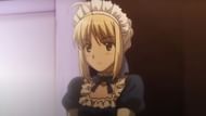 Saber, a noble knight (Image via Studio Deen)